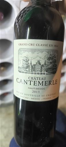 Bordeaux Haut-Médoc Grand Cru Château Cantemerle 2013