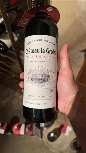 Bordeaux Côtes-de-bourg Château La Grolet Tête de 2019
