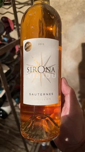 Bordeaux Sauternes Sirona 2015