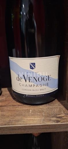 Champaña Champán Venoge Cordon Bleu Brut Sin añada