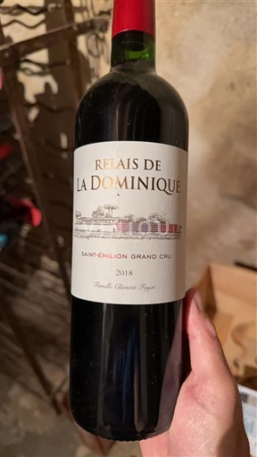 Bordeaux Saint-Émilion Grand Cru Grand Cru Relais de La Dominique 2018