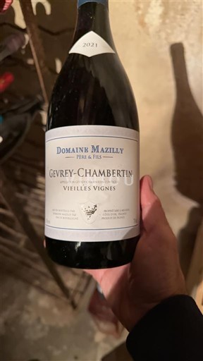 Borgonha Gevrey-chambertin Domaine Mazilly Père & Fils Vieilles Vignes 2021
