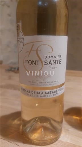 Rhônedalen Muscat de Beaumes de Venise Domaine Font Sante 2024