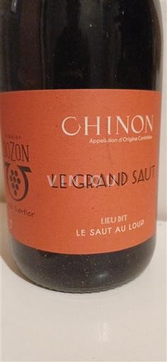 Thung lũng sông Loire Chinon Domaine Dozon Le Grand Saut 2016