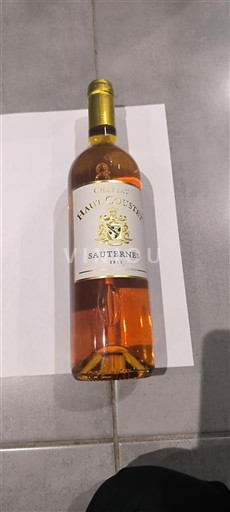 Bordeaux Sauternes Château Haut Casteyrat 2011