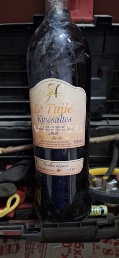 Roussillon Rivesaltes Le Tuilé Fût de chêne 2000