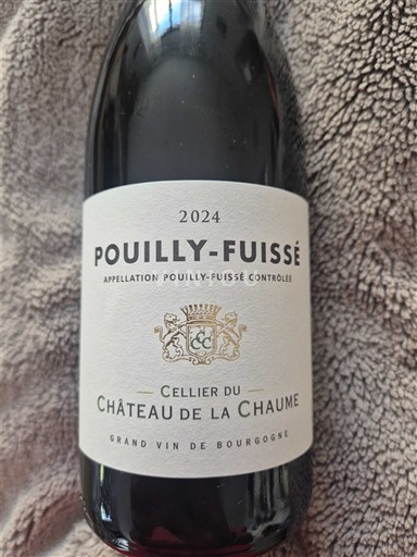 Borgogna Pouilly-fuissé Château La Chaume 2024
