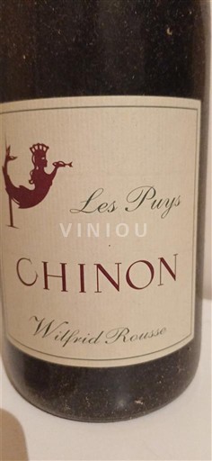 Valle della Loira Chinon Wilfrid Rousse Les Puys 2008