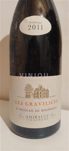 Thung lũng sông Loire Saint-Nicolas-De-Bourgueil Amirault Les Gravilices 2011