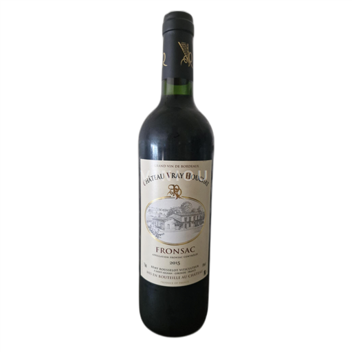 Bordeaux Fronsac Château Vray Houchat 2015