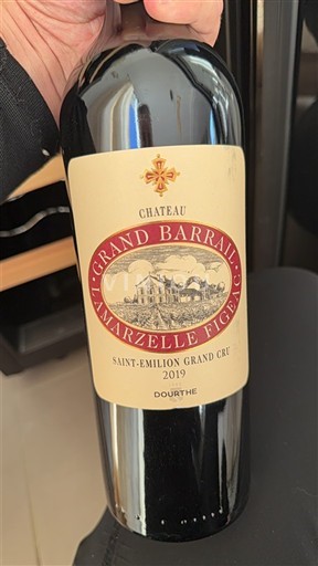 Bordeaux Saint-Émilion Grand Cru Grand Cru Château Grand Barrail Lamarzelle Figeac 2019