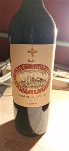 Bordéus Saint-Émilion Grand Cru Grand Cru Château Grand Barrail Lamarzelle Figeac 2019