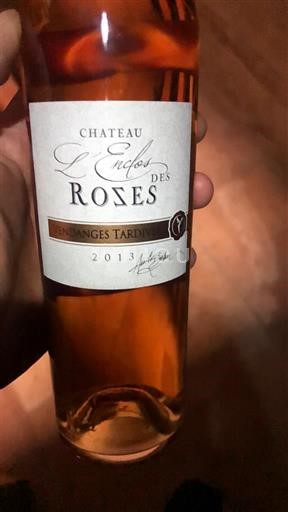 Southwest Côtes de Gascogne Château L'Enclos des Roses Vendanges Tardives 2013
