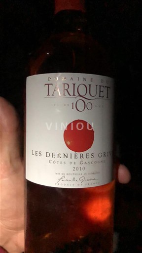 Tây Nam Côtes de Gascogne Domaine Tariquet Les Dernières Grives 2010