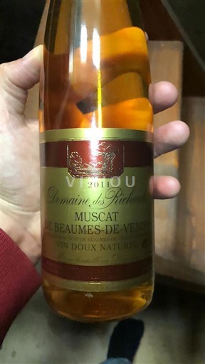 Thung lũng Rhône Muscat-de-beaumes-de-venise Domaine Des Richard 2011