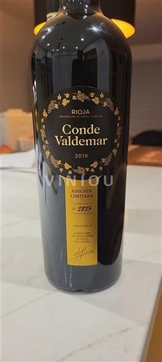La Rioja rioja Conde Valdemar Edición Limitada 2019
