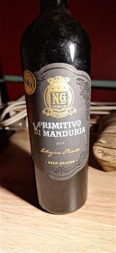 Puglia Primitivo di Manduria Nero Grande Collezione Privata Không niên vụ