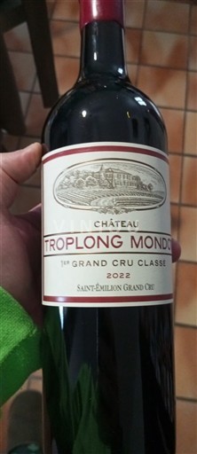 Bordeaux Saint-Émilion Grand Cru Grand Cru Château Troplong Mondot 2022