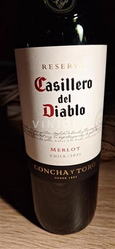 Thung lũng Maipo Maipo Central Concha y Toro Casillero del Diablo Reserva 2021