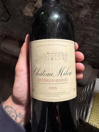 Bordeaux Saint-Émilion Grand Cru Château Milon 1995