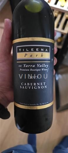 Victoria Yarra Valley Yileena Park Cabernet Sauvignon 2015
