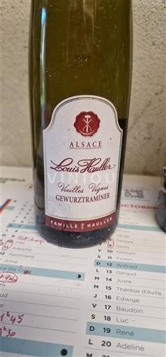 Alsazia Gewürztraminer Grand Cru Louis Hauller Vieilles Vignes Gewurztraminer 2022