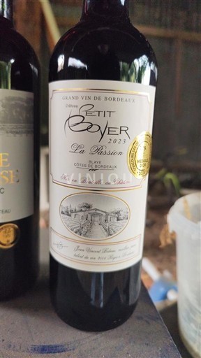 Bordeaux Côtes-de-Bordeaux Petit Boyer La Passion 2023