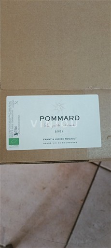 Bourgogne Pommard Fanny & Lucien Rocault Sur peules - calcaire 2021