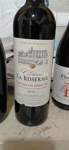Bordeaux Saint-Émilion Grand Cru Grand Cru Château La Roseraie 2019