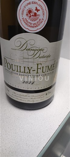 Loire Valley Pouilly-fumé Domaine Dutarte 2024