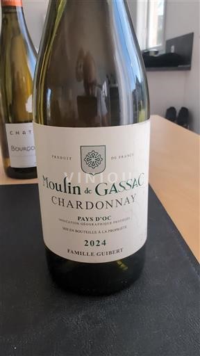 Languedoc-Roussillon Pays d'Oc Moulin de Gassac Chardonnay 2024
