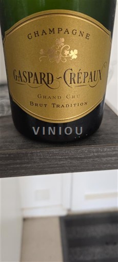 Champaña Champán Grand Cru Gaspard-Crépaux Brut Tradition 2022