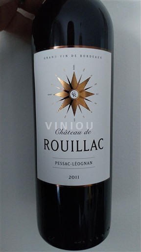 Bordeaux Pessac-Léognan Château Rouillac 2011