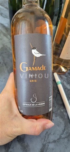 Tây Nam Không được chỉ định Coteaux de la Vézère Gamade Gris 2017