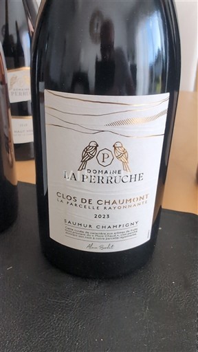 Valle del Loira Saumur-Champigny Domaine La Perruche Clos de Chaumont La Parcelle Rayonnante 2023