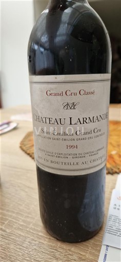 Bordeaux Saint-Émilion Grand Cru Grand Cru Classé Château Larmande 1994