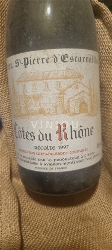 Valle del Ródano Côtes del Ródano Domaine St-Pierre Escarvaillac 1997