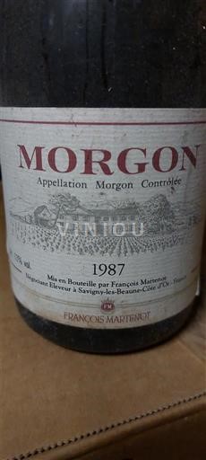 Beaujolais Morgon François Martenot 1987