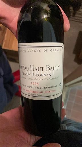 Bordeaux Pessac-Léognan Grand Cru Château Haut-Bailly 1995