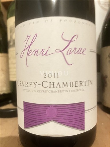 Bourgondië Gevrey-Chambertin Henri Larue 2011