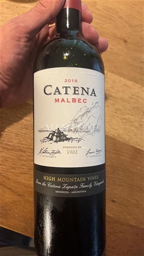 Mendoza Catena Malbec 2015