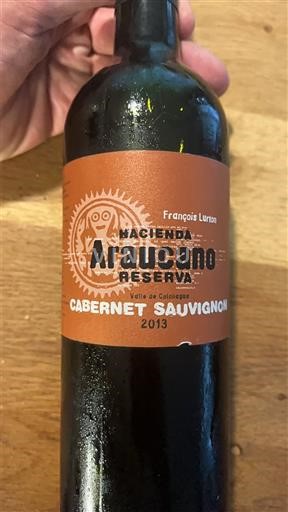 Thung lũng Rapel Thung lũng Colchagua Hacienda Araucano Reserva 2013