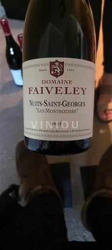 Burgundy Nuits-Saint-Georges Domaine Faiveley Les Montroziers 2022