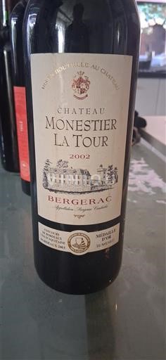 Tây Nam Bergerac Château Monestier La Tour 2002