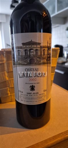 Bordeaux Saint-Julien Grand Cru Château Léoville Barton 2002