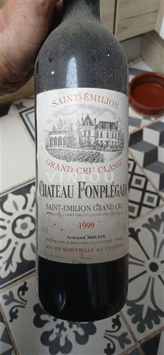 Bordeaux Saint-Émilion Grand Cru Grand Cru Classé Château Fonplégade 1999