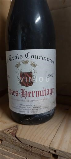 Rhônedalen Crozes-Hermitage Les Trois Couronnes 2002