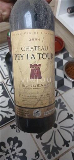 Bordeaux Château Pey La Tour 2004