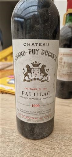Bordeaux Pauillac Grand Cru Château Grand-Puy Ducasse 1999