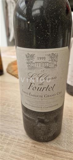 Bordeaux Saint-Émilion Grand Cru Grand Cru La Closerie de Fourtet 1999